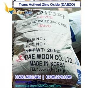 Oxide Kẽm Hoạt Tính Trans Activated Zinc Oxide (DAEZO)  - DAEWOON